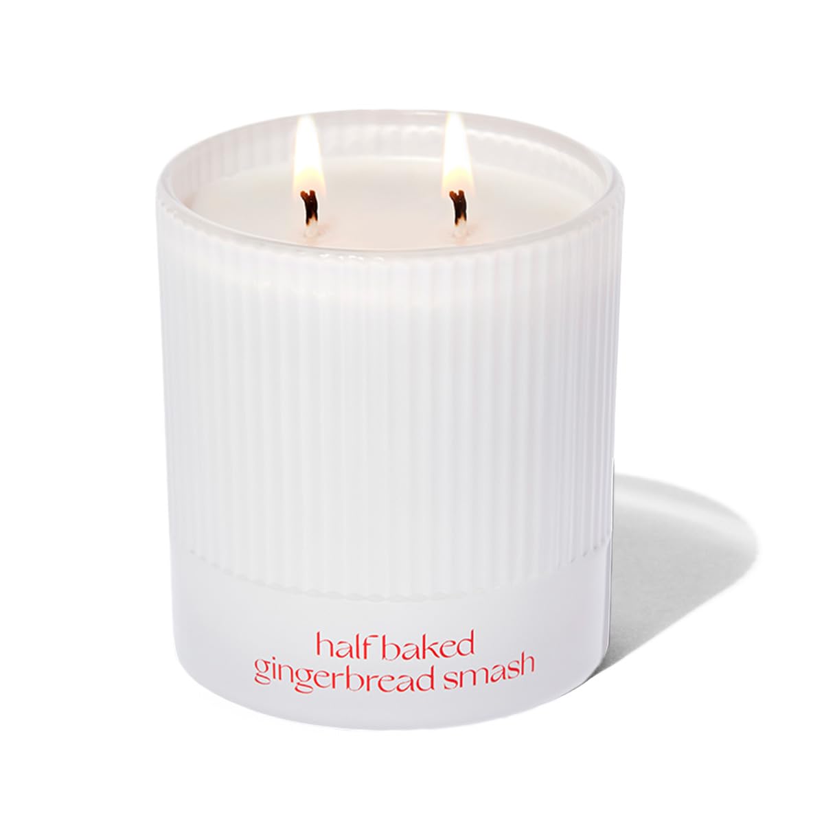 Half Baked Harvest Gingerbread Smash Holiday Scented Candle by Snif, Gourmand, Spicy, Vanilla Scent, 50+ Hours, 100% Cotton Fiber Wicks, Soy Wax Blend, Non-Toxic, Vegan, 8.5oz