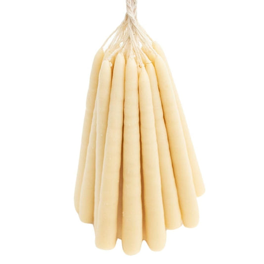 White Tallow Candles 26 Pieces