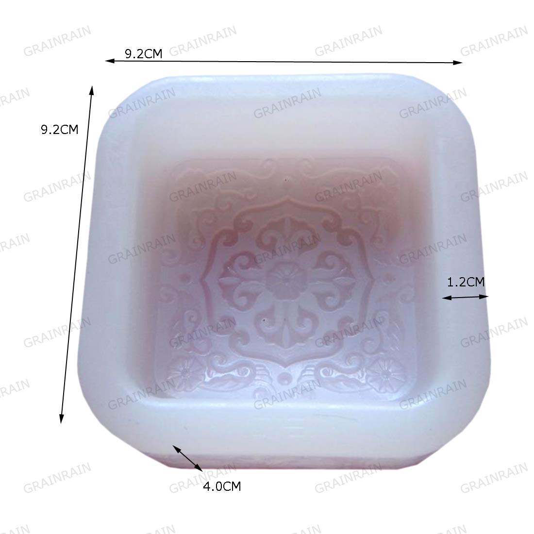 Flower Silicone Soap Molds Soap Molds for Soap Making Silicon Molds for Soaps DIY Craft Handmade Soap Candle Plaster Resin Mould (14182)