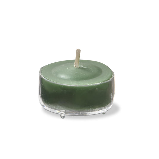 tag Color Studio Tealight Candles Set of 8 Hunter Green Smokeless Paraffin Wax Burn Time 3 Hrs Tealight Hunter Green