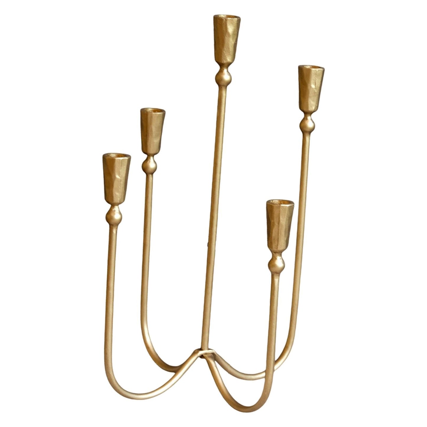 TrnAAs 5 Head Candle Holder Candlestick Home Decor Retro Style Versatile Wedding