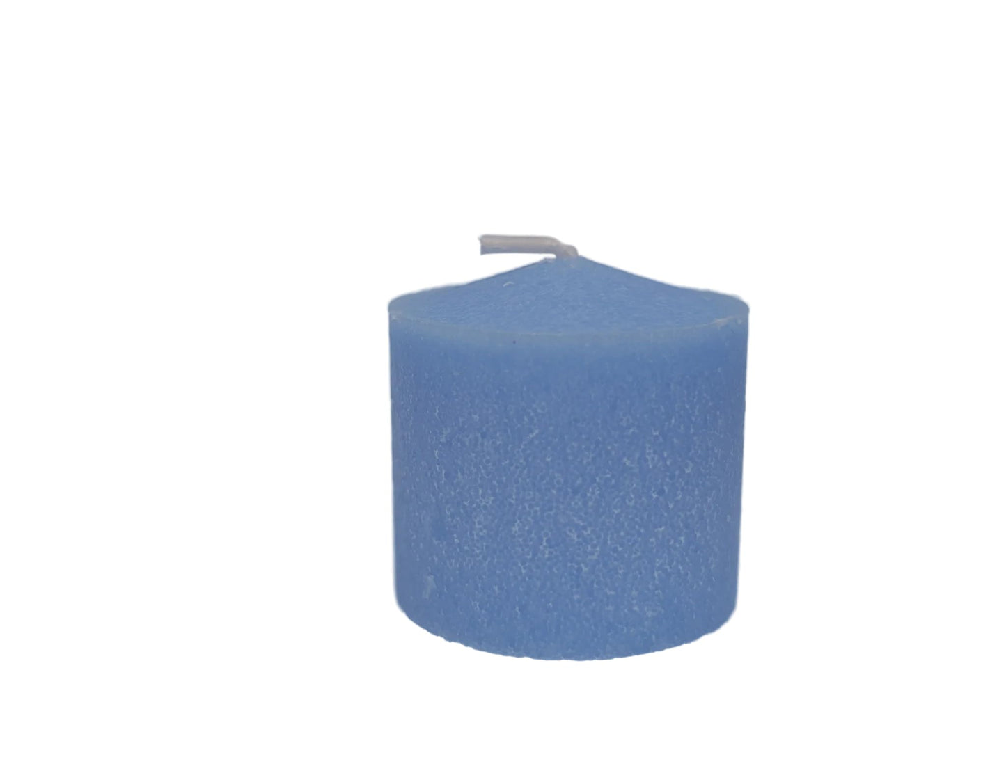 D'light Online Long 10 Hour Burn Time Unscented Votive Candles - Small Candles for Birthdays, Baby Shower, Home Decoration, Restaurants and Weddings (Light Blue, 10 Hour - Set of 12)