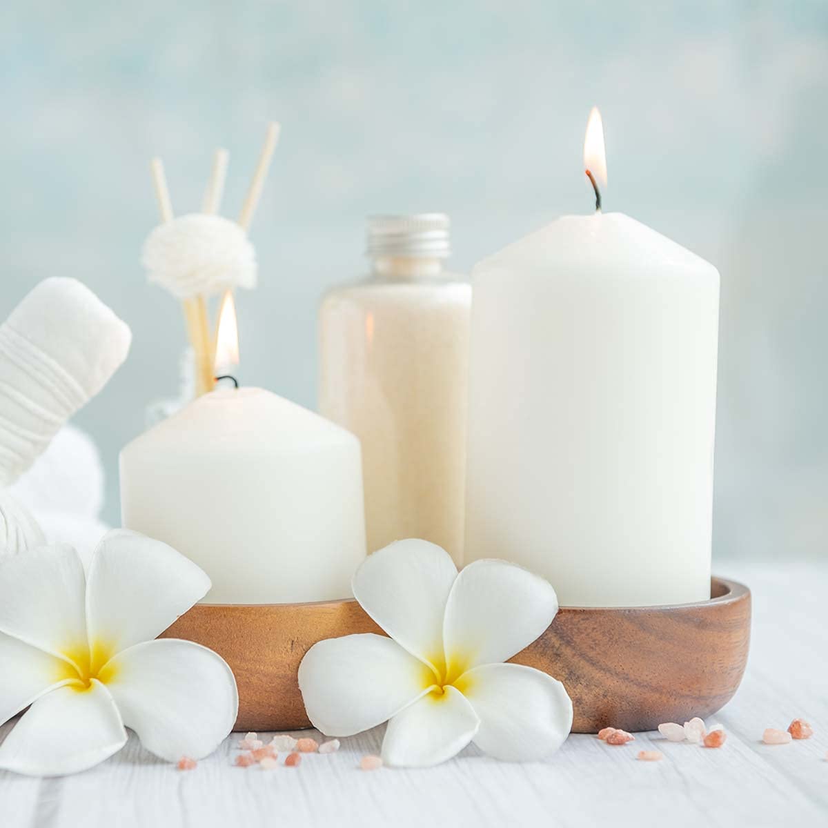 12 Pack 2x3 Inch White Pillar Candles, Unscented Column Candles for Home Restaurants Spa Church Weddings, Smokeless Dripless and Clean Burning Emergency Candle