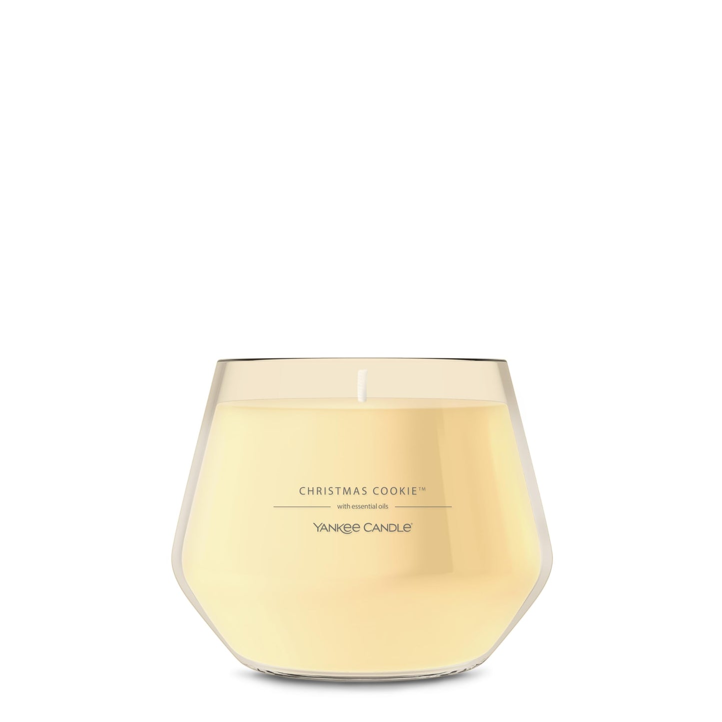 Yankee Candle Studio Scented Candle with up to 50 Hour Burn Time, Premium Plant Wax Blend for Consistent Burn, 10 oz Jar Candle with Room Filling Fragrance, Christmas Cookie