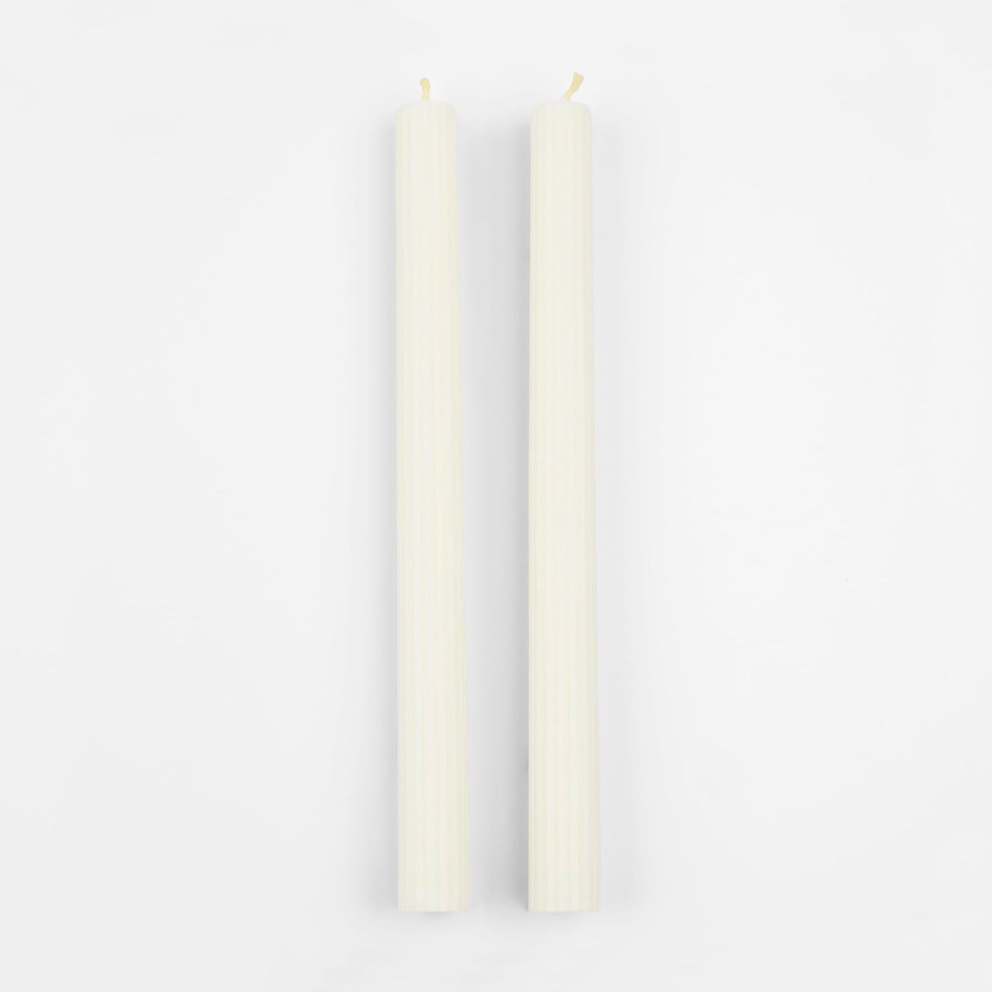 Meri Meri Tall Table Candles (Pack of 2), 10" Tall, Unscented, Long Burn Time Approx 6 hrs., Meri Meri Candles
