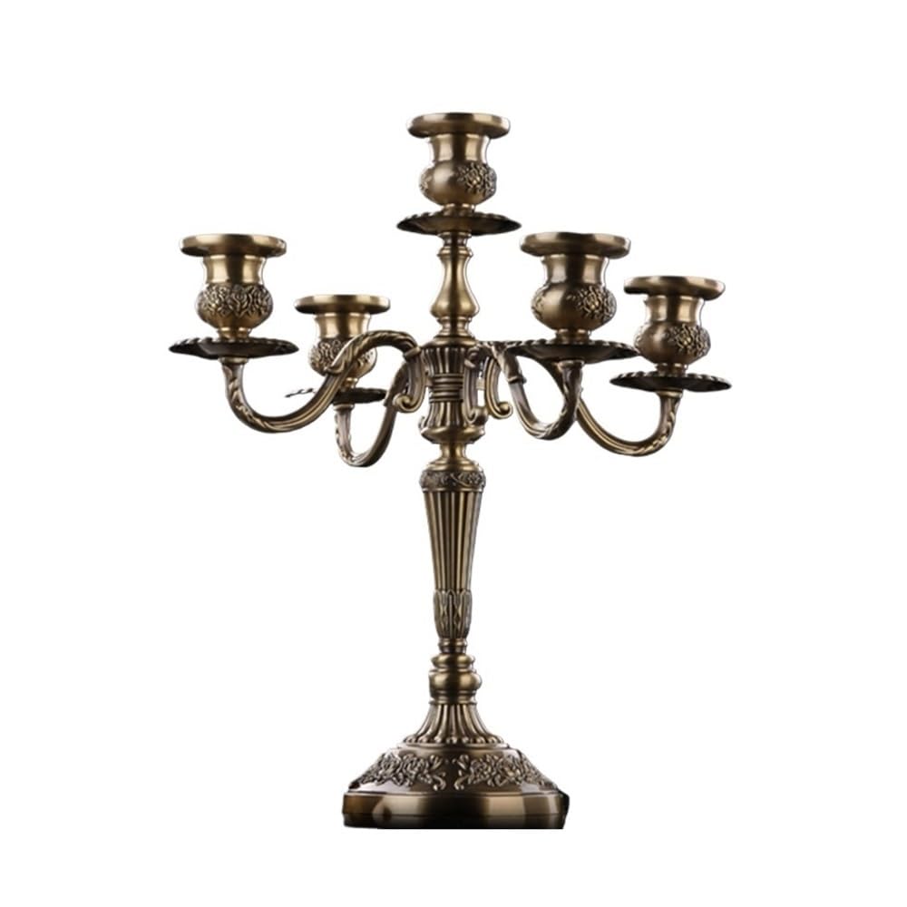 Candlestick Holders Retro Zinc Alloy Candlestick Home Decoration Wedding Candles Dinner Candle Holder Candle Holders