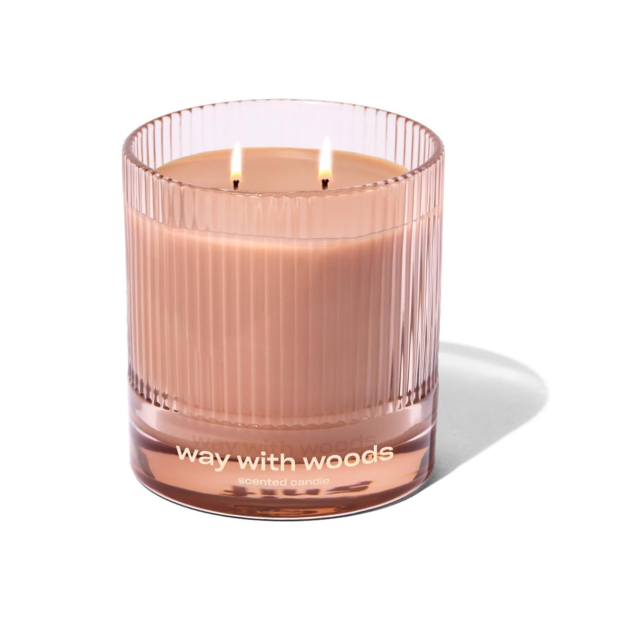 Way with Woods Luxury Scented Candle by Snif, Inviting, Crisp Scent, 50+ Hours, 100% Cotton Fiber Wicks, Soy Wax Blend, Non-Toxic, Vegan, 8.5 oz