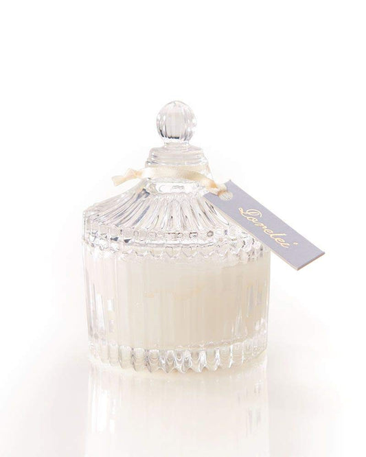 Lorelei Petite Crystal Scented Candle with Essential Oils, Clean-Burning, Paraffin Wax Blend with Natural Soy Wax, Up to 20 Hours Burn Time, 113g/4oz, 1 Count