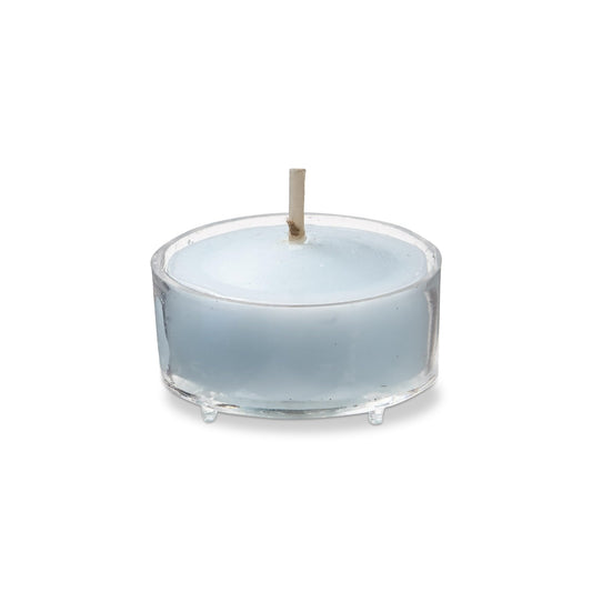 tag Color Studio Tealight Candles Set of 8 Light Blue Smokeless Paraffin Wax Burn Time 3 Hrs Tealight Light Blue
