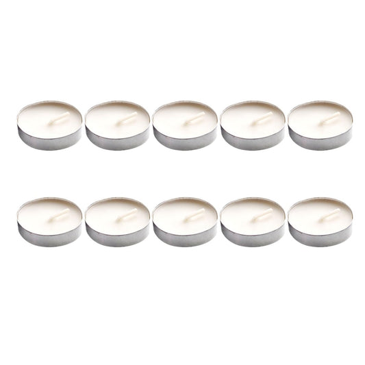 OSOLADY 20Pcs Smokeless Tea Warming Candles for Residential and Commercial Use Unscented Compact Tealight Long Burning Reliable Candles for Office Shops and Weddings