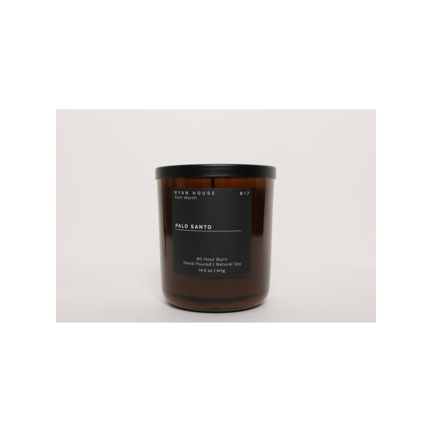 Ryan House Candles Thoughtfully Designed Ethically Elevated Luxurious 14.5 Ounce Hand Poured Natural Soy Scented Votive Jar Candle for Home or Office, Palo Santo, 85004484815
