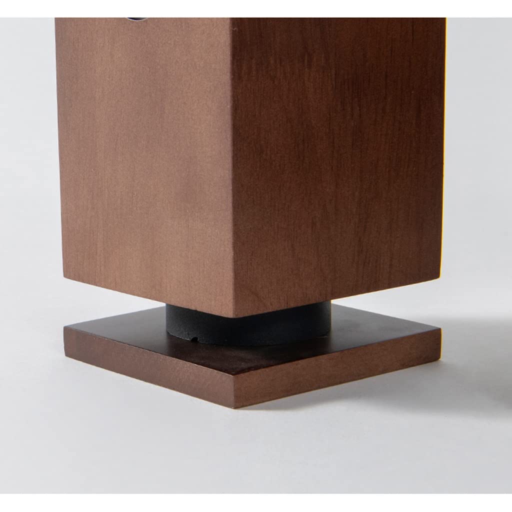 WAOCEO Candlestick Holders New Chinese Candlestick Retro Wooden Candlestick Decoration Homestay Room Entrance Hotel Study Decoration Candle Holders (Size : A)