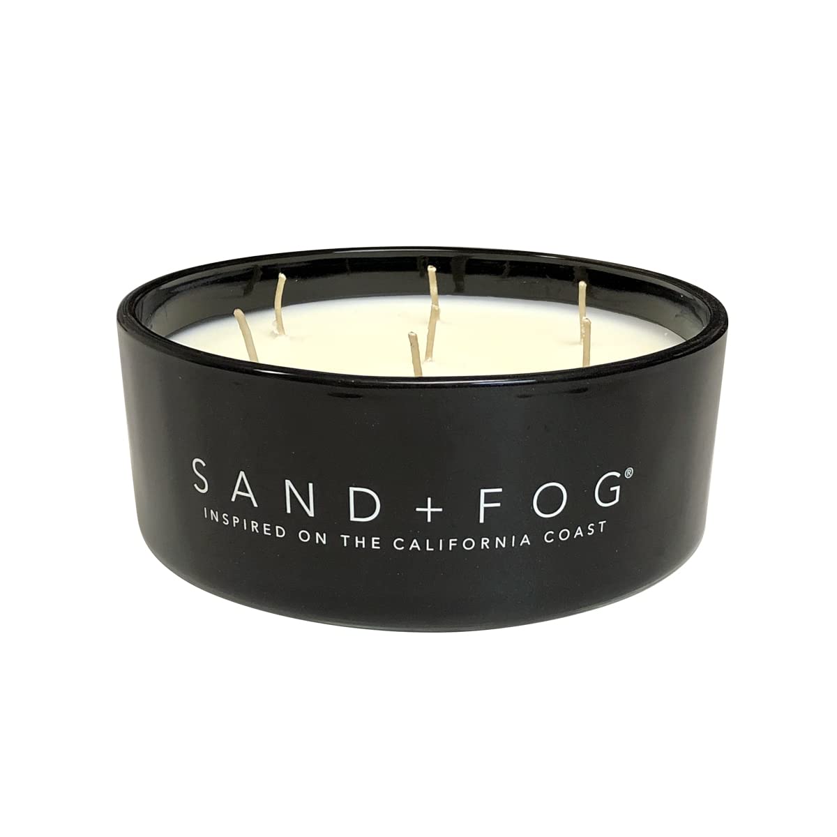 Sand + Fog Scented Candle - Chai - Additional Scents and Sizes – 100% Cotton Lead-Free Wick - Luxury Air Freshening Jar Candles - Perfect Home Décor for Your Cocktail Table – 34 oz