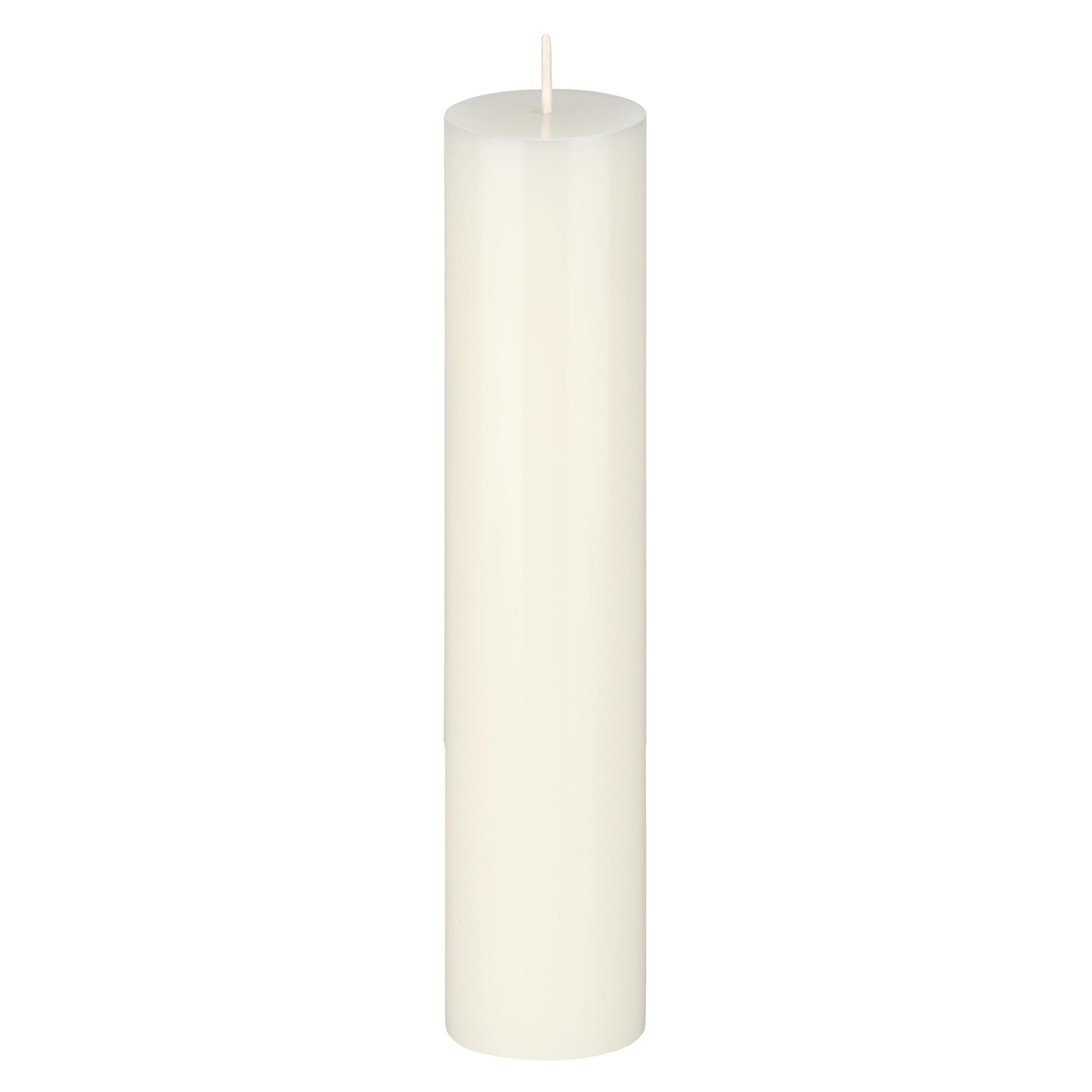 Mega Candles 1 pc Unscented Solid Off White Pillar Candles, Hand Poured Premium Wax Candle 2 Inch x 9 Inch, Home Décor, Spas, Weddings, Occasions, Party, Centerpieces, Holidays, Vigils, Prayers