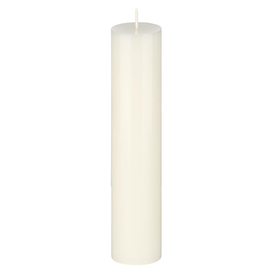 Mega Candles 1 pc Unscented Solid Off White Pillar Candles, Hand Poured Premium Wax Candle 2 Inch x 9 Inch, Home Décor, Spas, Weddings, Occasions, Party, Centerpieces, Holidays, Vigils, Prayers