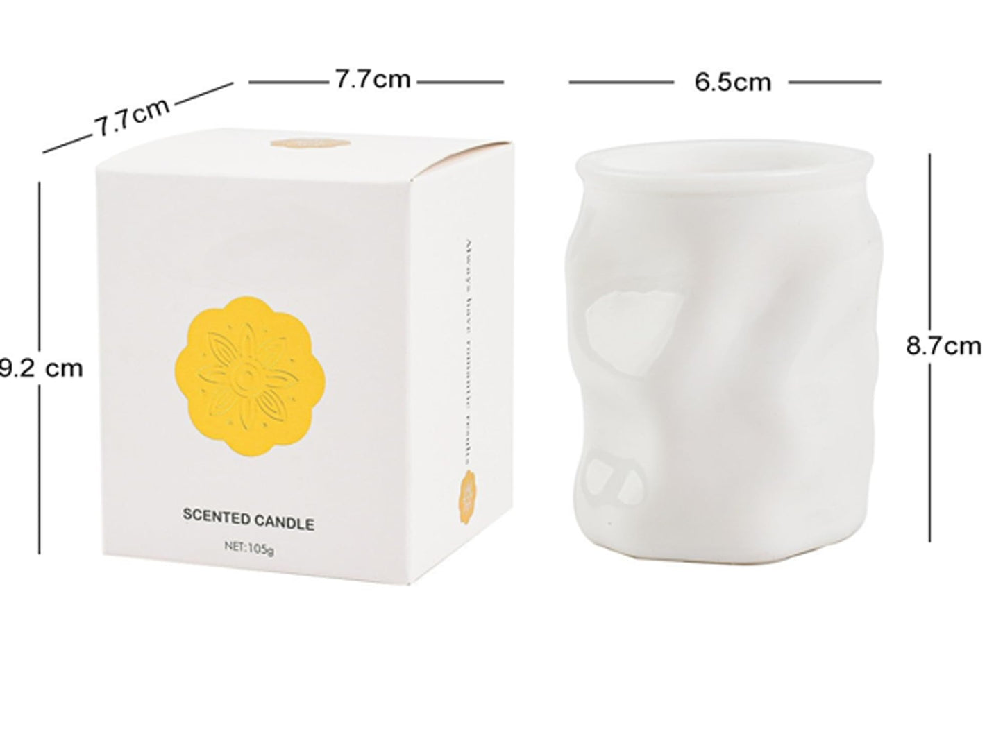 Scented Candle Chakra Ceramic Cup Shape,300G Aroma Soy Wax Greek Aesthetic Prayer Decorative Candle for Table Photo Prop,Prefect Gift for Meditation Stress Relief Mood Boosting Bath Yoga