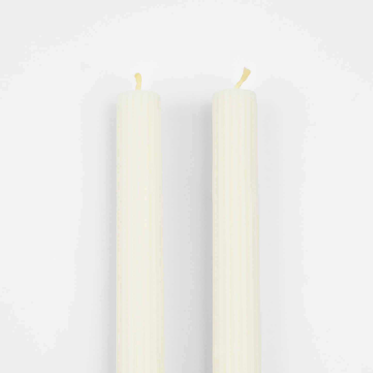 Meri Meri Tall Table Candles (Pack of 2), 10" Tall, Unscented, Long Burn Time Approx 6 hrs., Meri Meri Candles