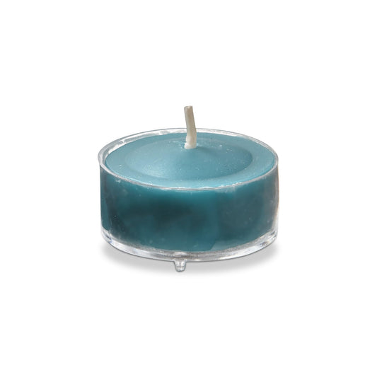 tag Color Studio Tealight Candles Set of 8 Teal Smokeless Paraffin Wax Burn Time 3 Hrs Tealight Teal Blue