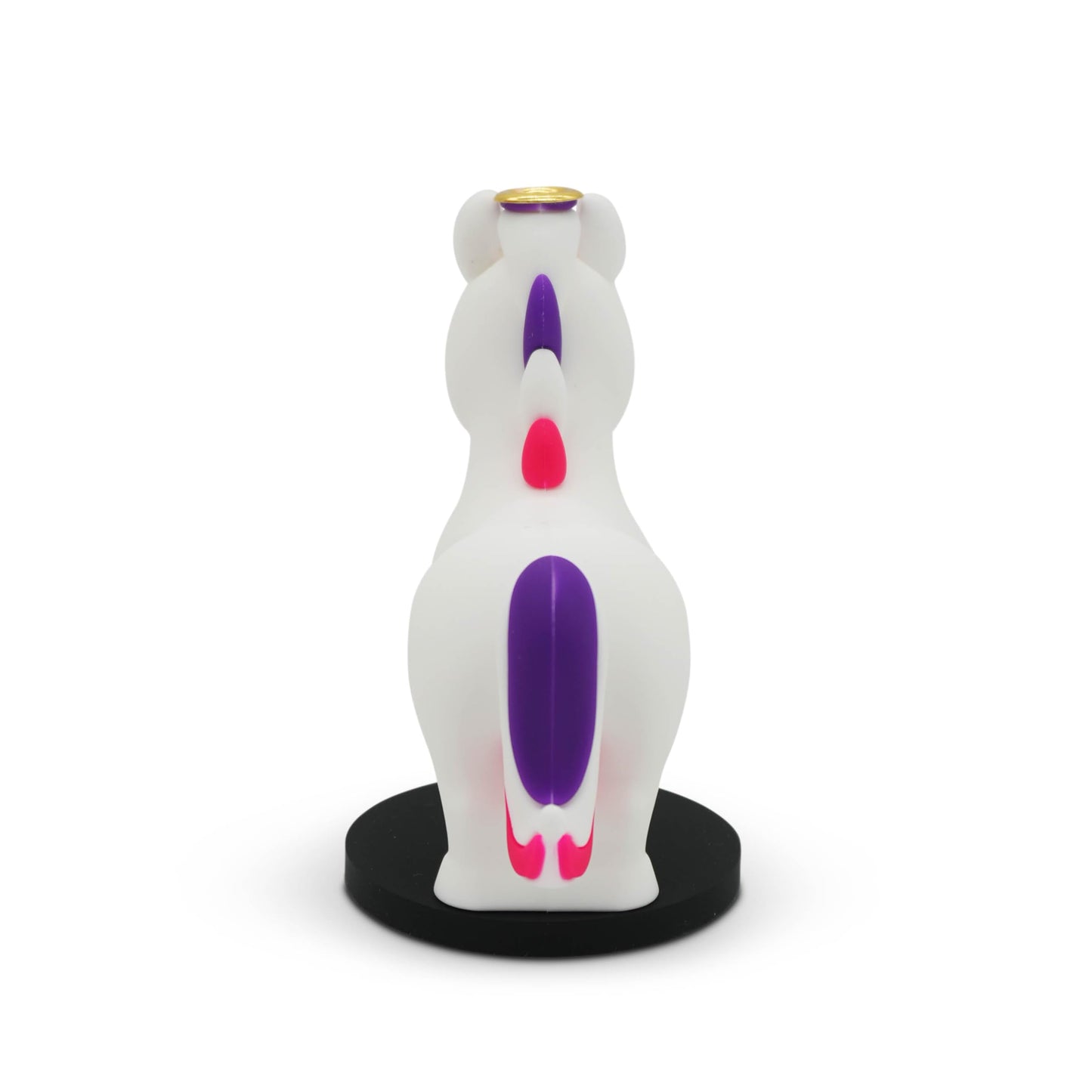 GOOFBALLS Birthday Candle Holder – Hilarious Novelty Party Decoration & Gag Gift for Friends, Family, and Coworkers – Small Joke Candle Stand for Cakes- Unicorn