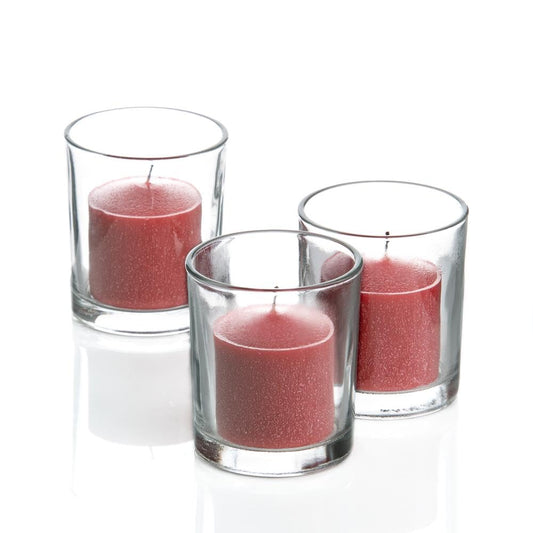 Richland® Votive Candles Red Apple Cinnamon Scented 10 Hour Burn Set of 72