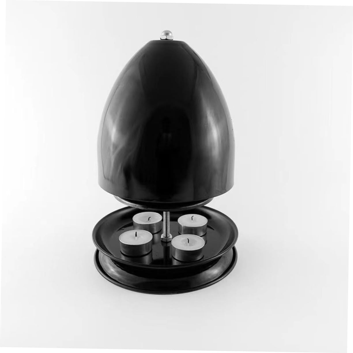 Amosfun Tealight Heater and Candle Holder Material for Home Decor Special Occasions and Aromatherapy Non Slip Design for Convenience
