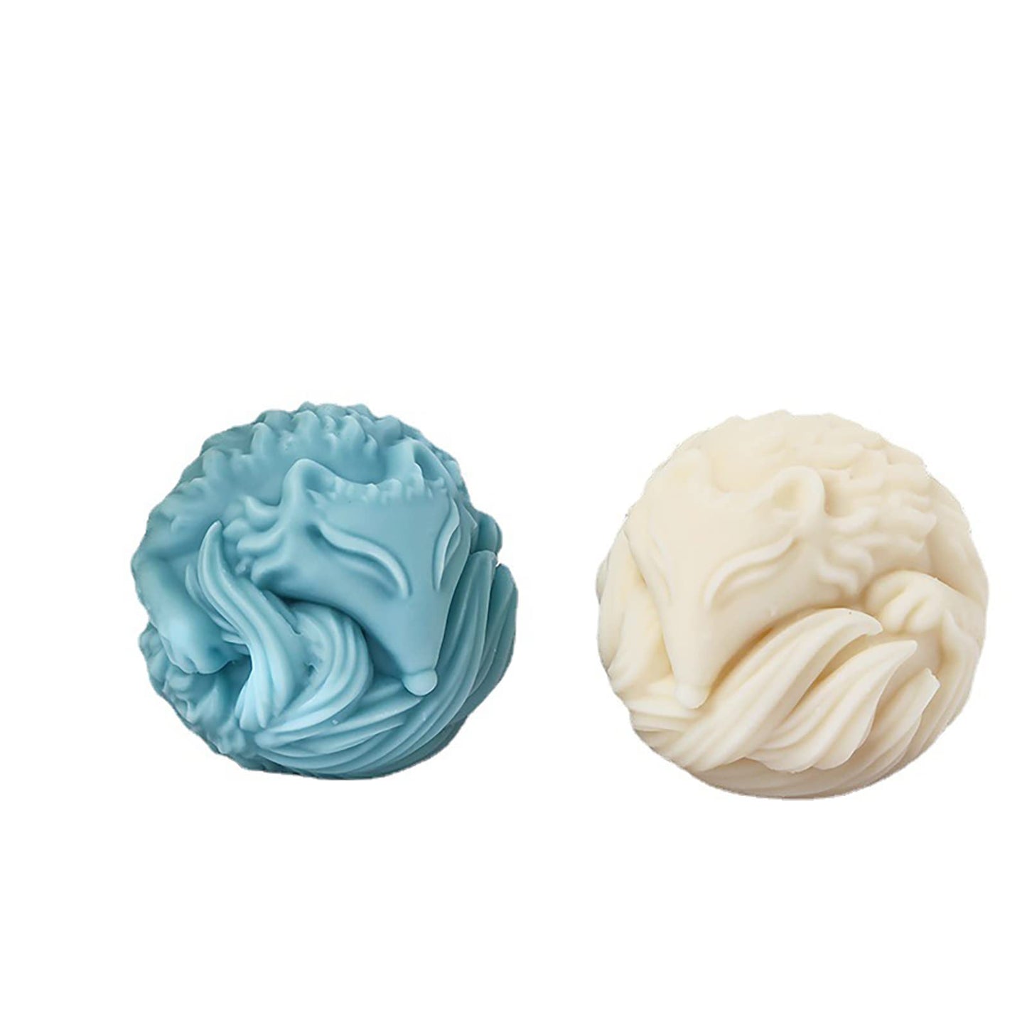 Fox Resin & Silicone Animal Molds - 3D Fox & Candle Molds for Soap & Candle Making