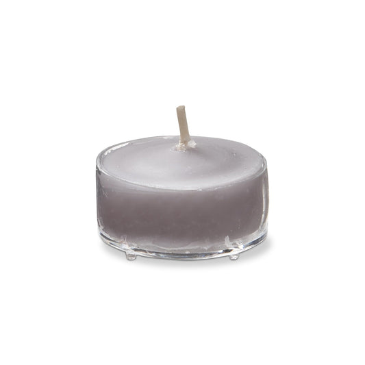 tag Color Studio Tealight Candles Set of 8 Gray Smokeless Paraffin Wax Burn Time 3 Hrs Tealight Gray