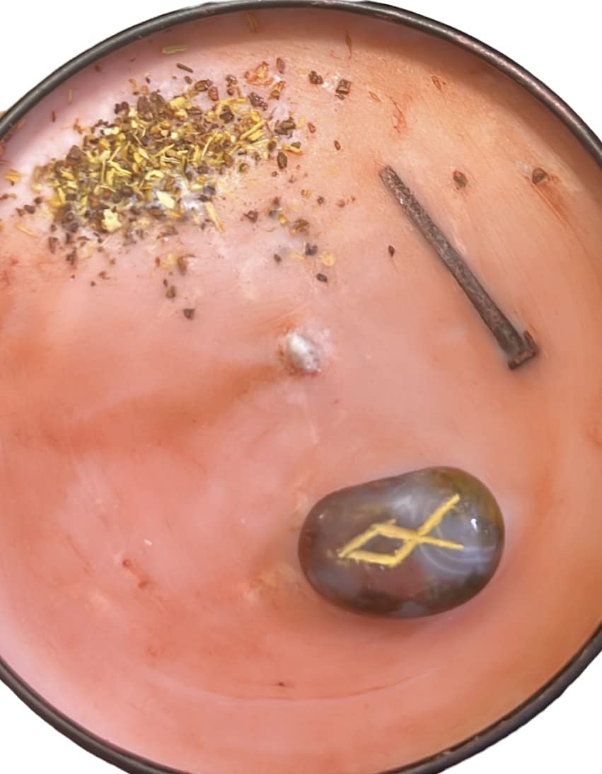 Uncrossing Candle, Bloodstone Candle, Jinx Breaker, Hex Removal, Curse Breaker, Unhexing, Block Buster, Undo Bad Luck, Road Opener, 8 oz