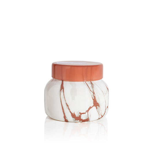 Capri Blue Modern Marble Jar Candles - Luxury Scented Candles for Home - Long Lasting Soy Wax Blend - Scented Home Decor Gifts - Havana Vanilla (8 oz)