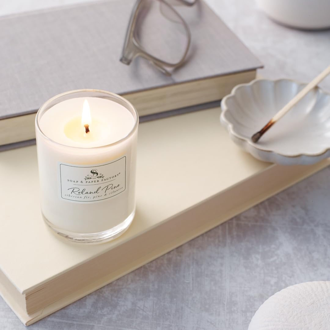Soap & Paper Factory Roland Pine 2.4 oz Votive Soy Candle