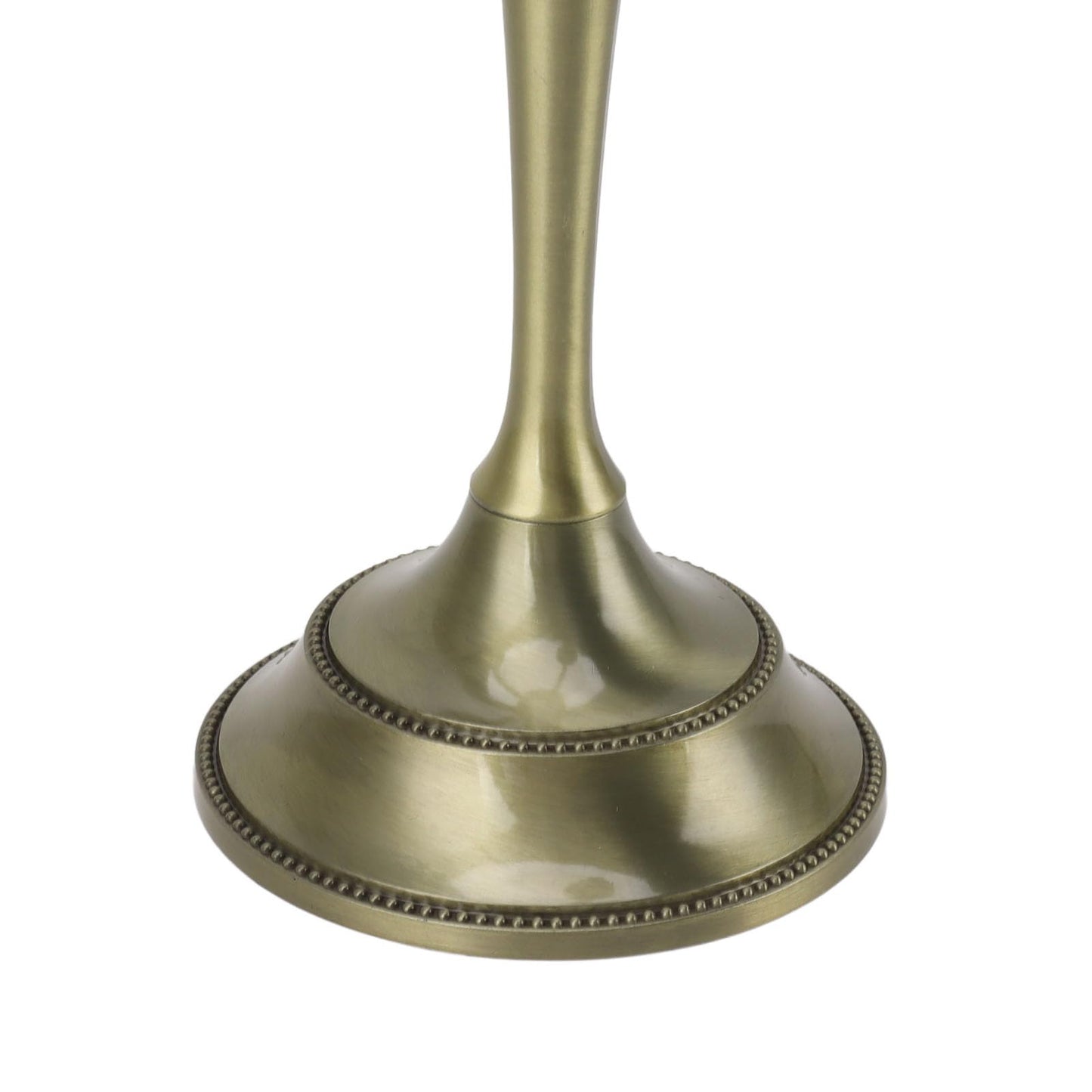 Pilipane 5 Arm Candlestick Holder Iron Retro Decorative Candle Holder Centerpiece for Home Church (Bronze)