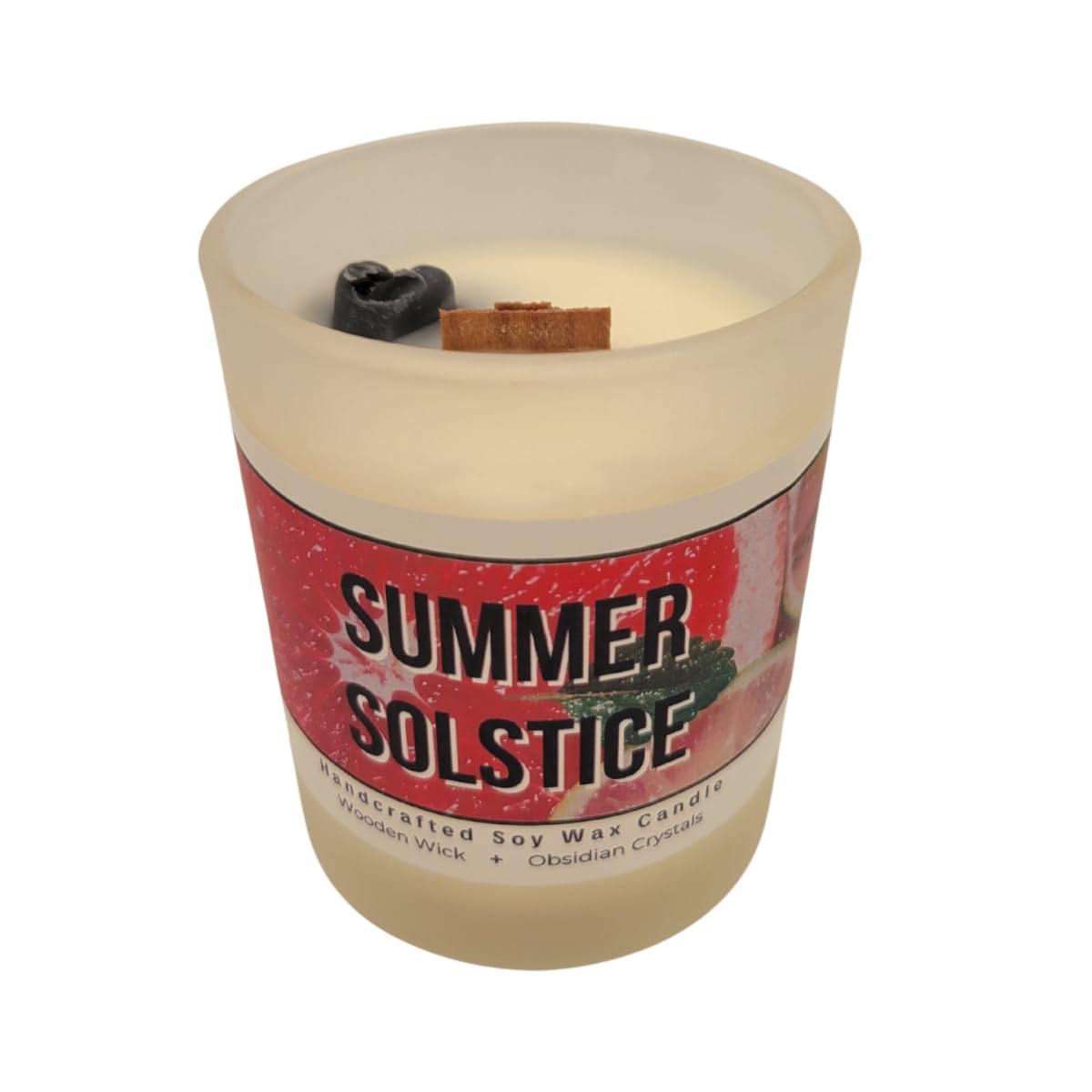 Summer Solstice Soy Wax Wood Wick Candle 5oz