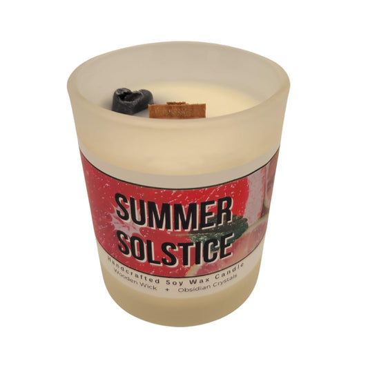 Summer Solstice Soy Wax Wood Wick Candle 5oz