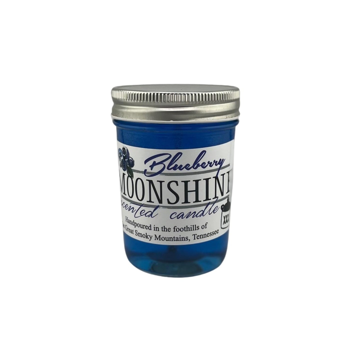 The Candle Cottage Mini Moonshine Candle - Blueberry