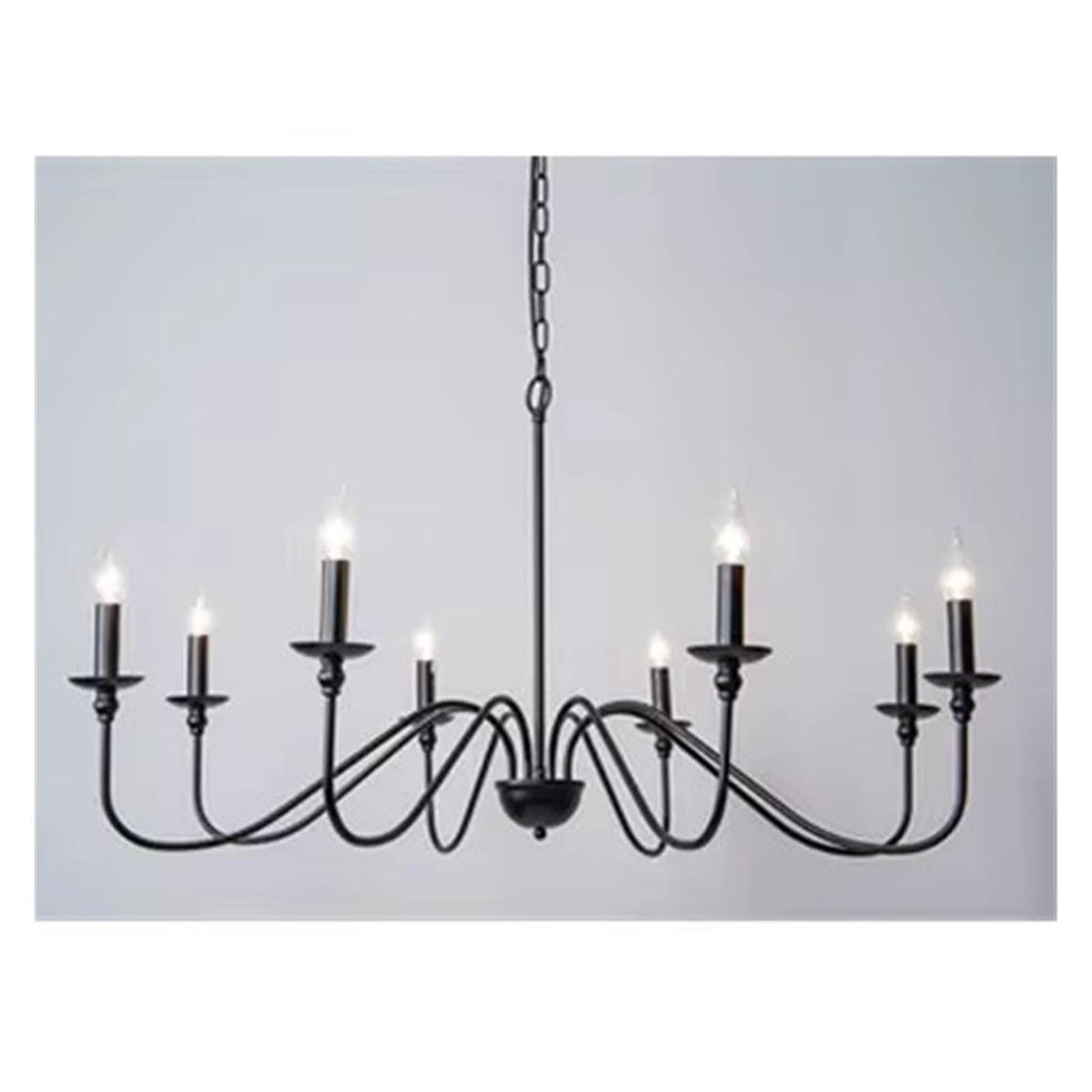 American Modern Simple Candle Chandelier Home Decoration Pendant lamp Bedroom Living Dining Room Kitchen droping Lighting,Luxury Style