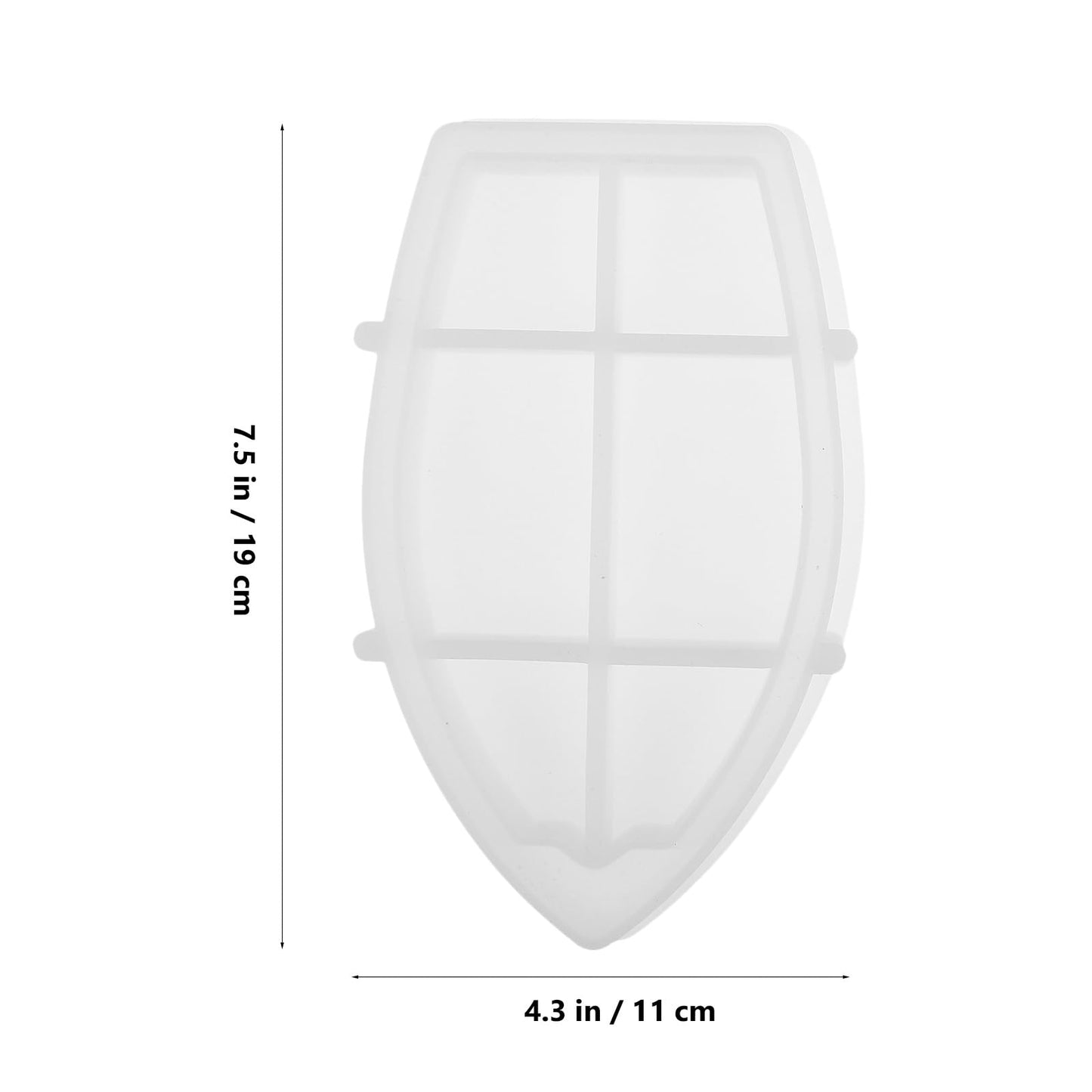 DIYEAH Boat Silicone Mold Set for Resin Casting | Epoxy Tray Mold with Paddle for Candle Holder, Trinket Dish & Jewelry Organizer DIY Craft Kit for Home Decor