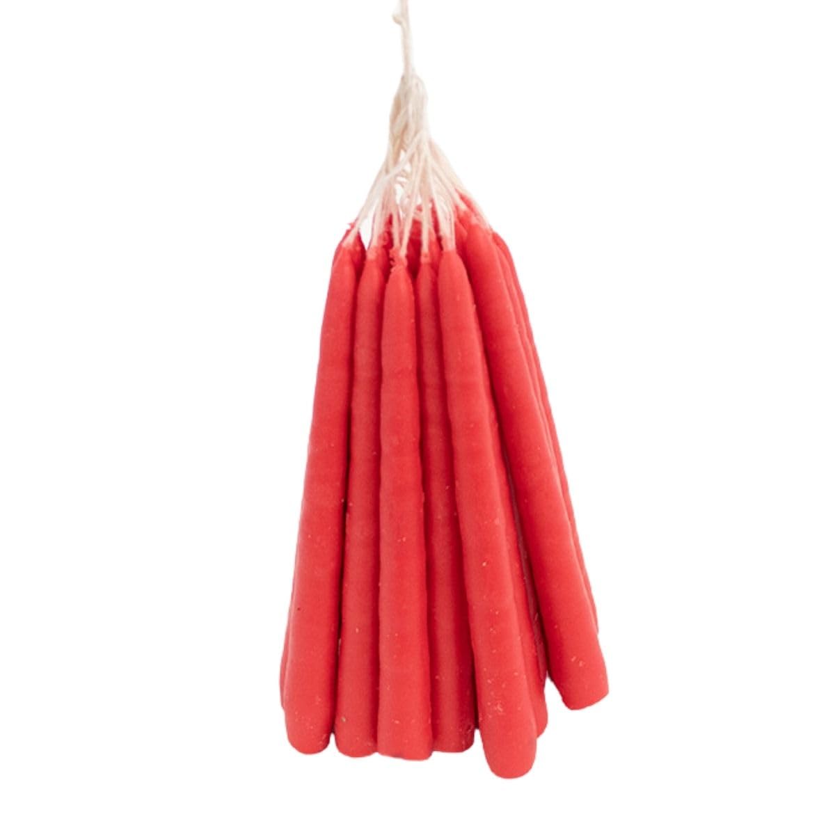 Luz Maria Sebo Candle 26 Pieces (Red)