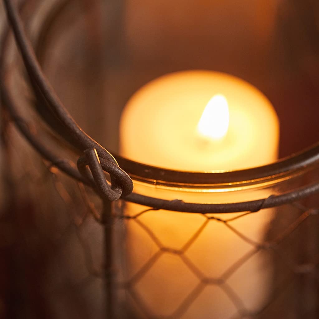 WAOCEO Candlestick Holders Iron Glass Retro Candlestick Decoration Table Romantic Home Candlelight Dinner French Wedding Props Candle Holders