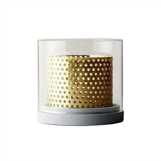 Candle Sconces Aromatherapy Candlestick Table Center Decorative Glass Candle Holder High Temperature Resistant Candle Stand/Display Candelabra (Size : B)
