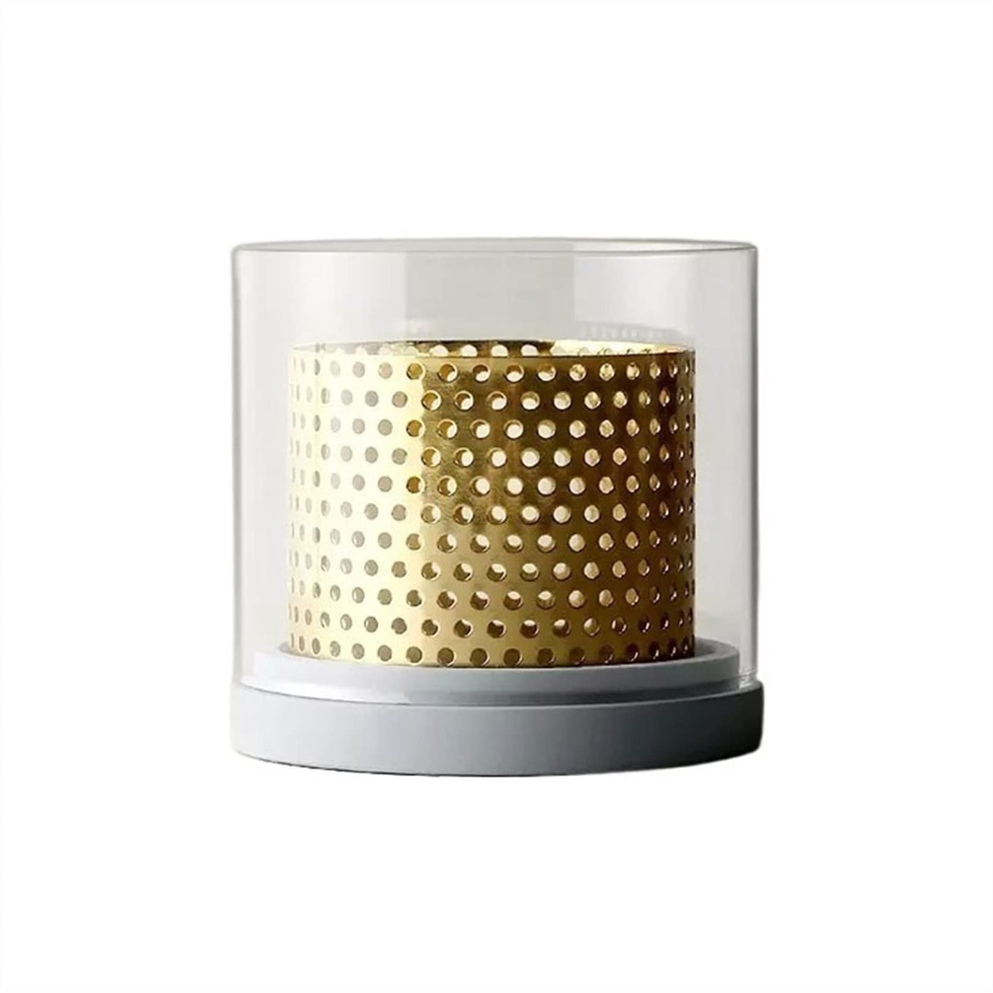 Candlestick Holders Aromatherapy Candlestick Table Center Decorative Glass Candle Holder High Temperature Resistant Candle Holders (Size : B)