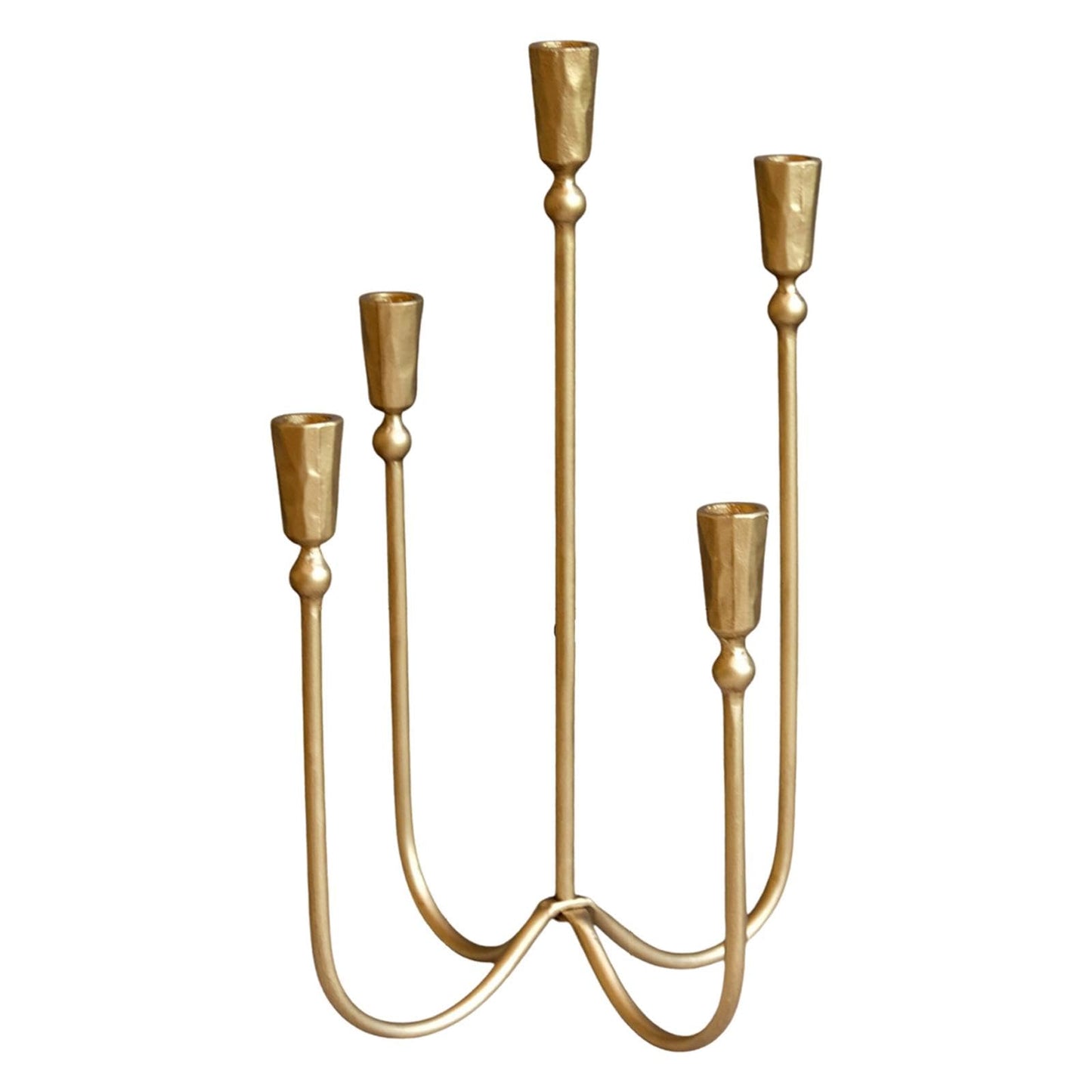 TrnAAs 5 Head Candle Holder Candlestick Home Decor Retro Style Versatile Wedding