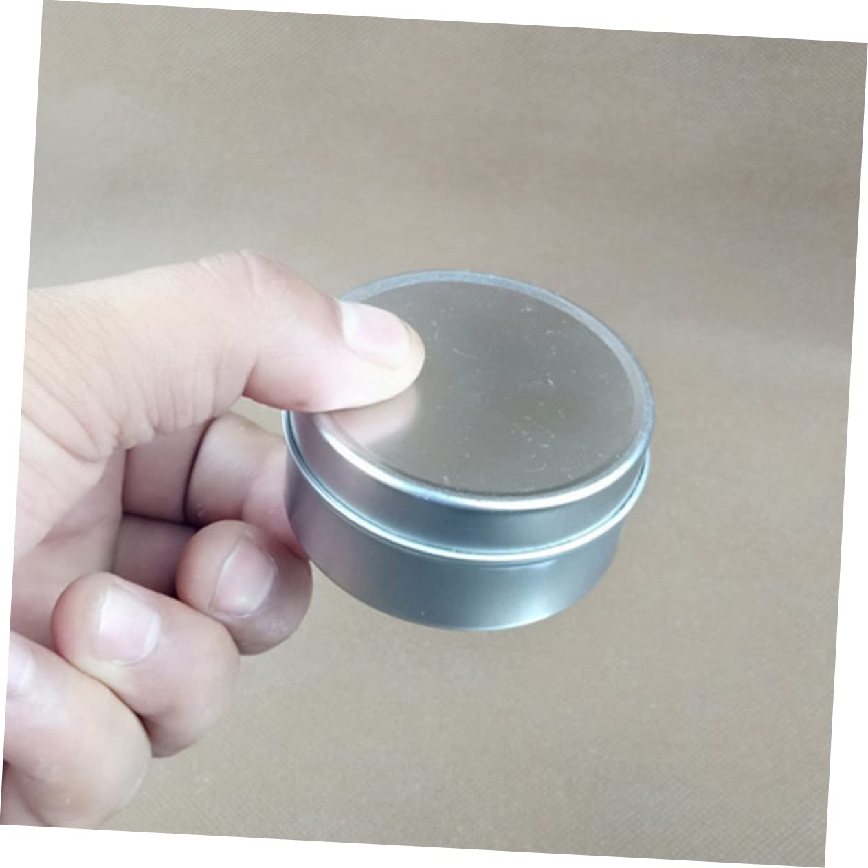 LALAFINA 4pcs Candle Making Kit Handmade Tin Containers for Scented Candles for Home Crafting Wedding Favors and Presentations