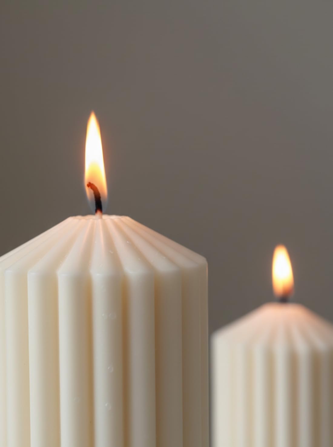 Pillar Candle 1 Pc (250g) | Long-Lasting Decorative Wax Candle for Home Décor, Meditation & Aromatherapy | Smokeless and Dripless Design for Relaxing Ambience
