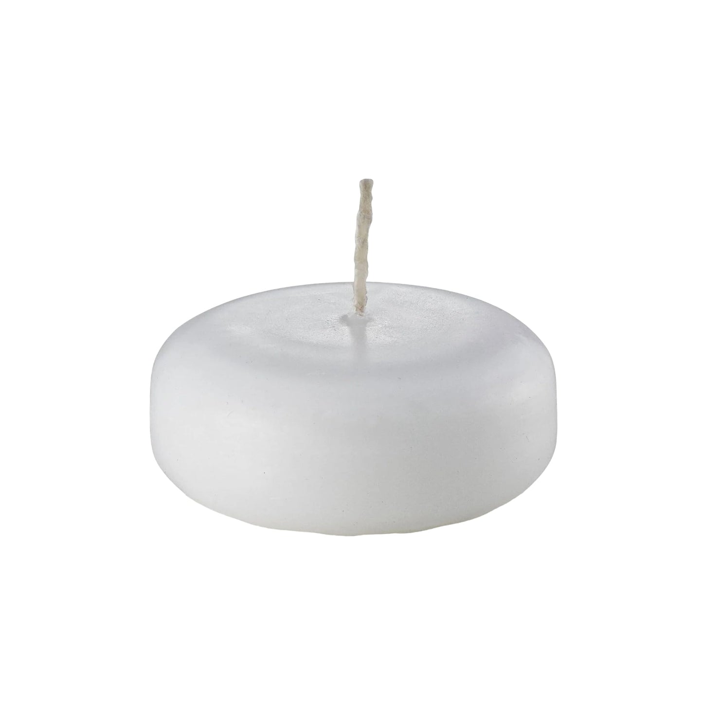 D'light Online Medium Floating Candles 2 3/8 Inch Bulk Pack for Events Floating Candles for Weddings, Spa, Home Decor, Special Occasions and Holiday Decor (Set of 96, White)