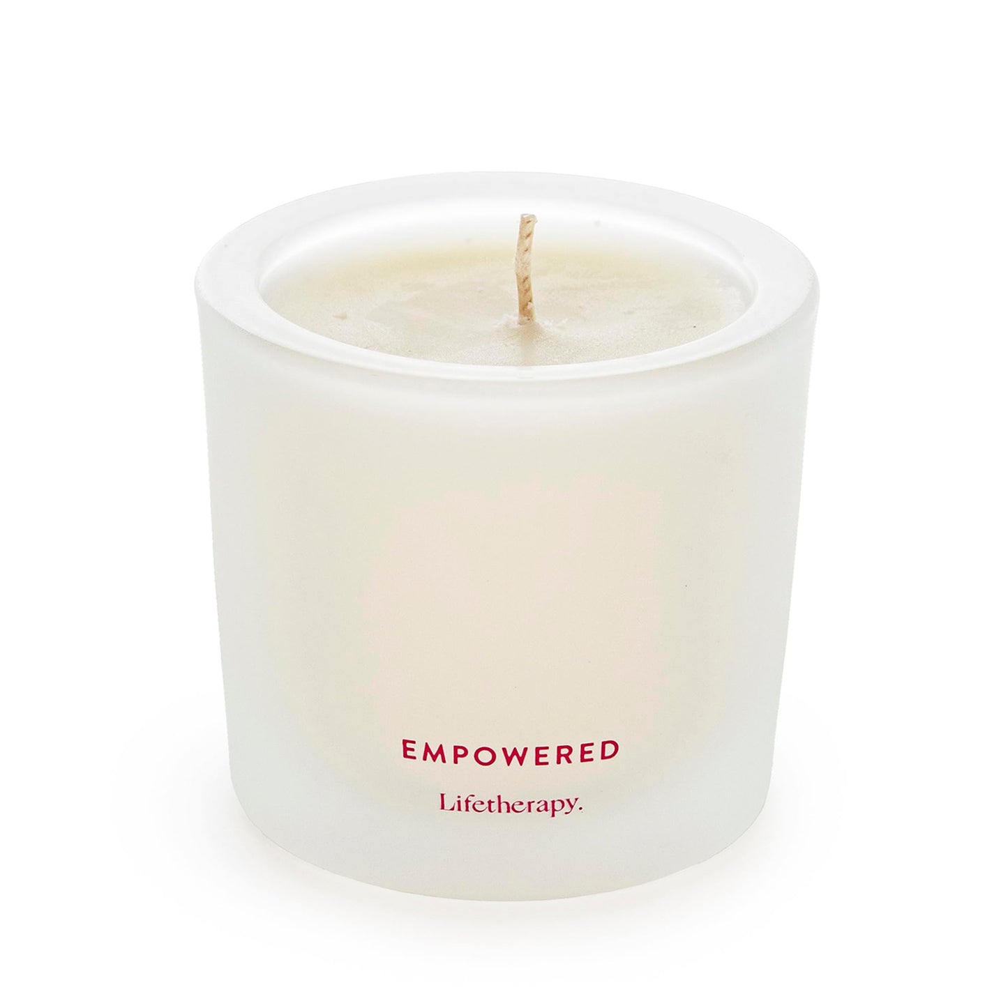 Lifetherapy Empowered Small Soy Votive Candle - Inspiring Scent, Natural Soy Wax, Clean Burn, Long-Lasting Aroma, 2.5 Ounce