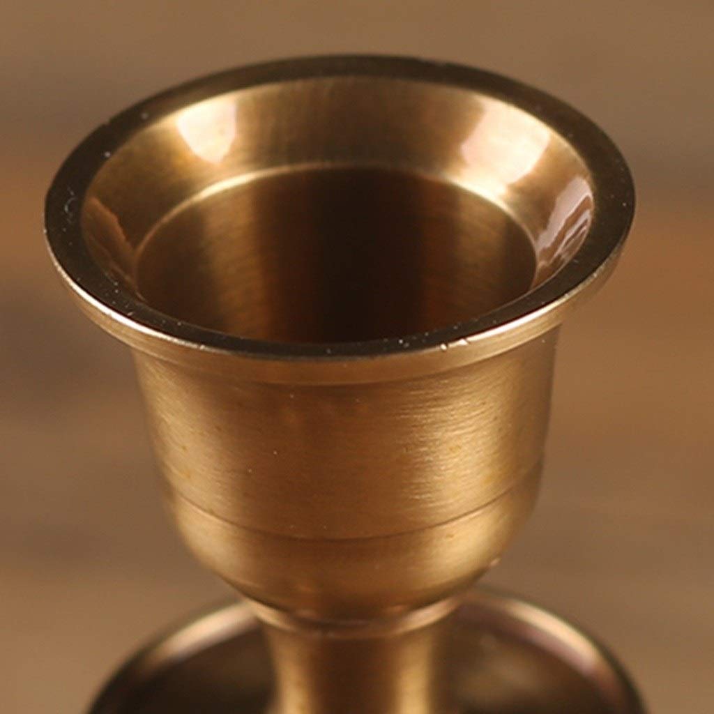 XILIN-1987 Candle Holderss Brass Candlesticks Desktop Den Ornaments Gift Items Hamster Candlestick Decorative Candlestick