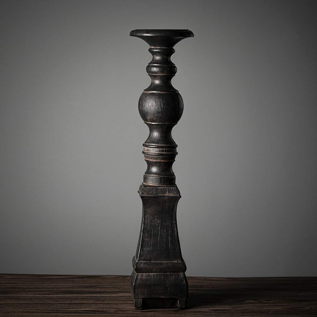 XILIN-1987 Candle Holderss Nordic Retro Candlestick Living Room Table Candlestick Home Wine Cabinet Study Supplies Decorative Candlestick