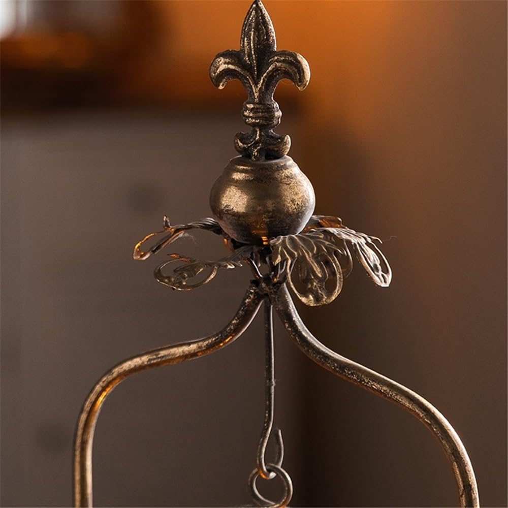 Candlestick Holders Creative Old Candlestick Elegant Candle Holder Restaurant Tabletop Iron Ornaments Candle Holders