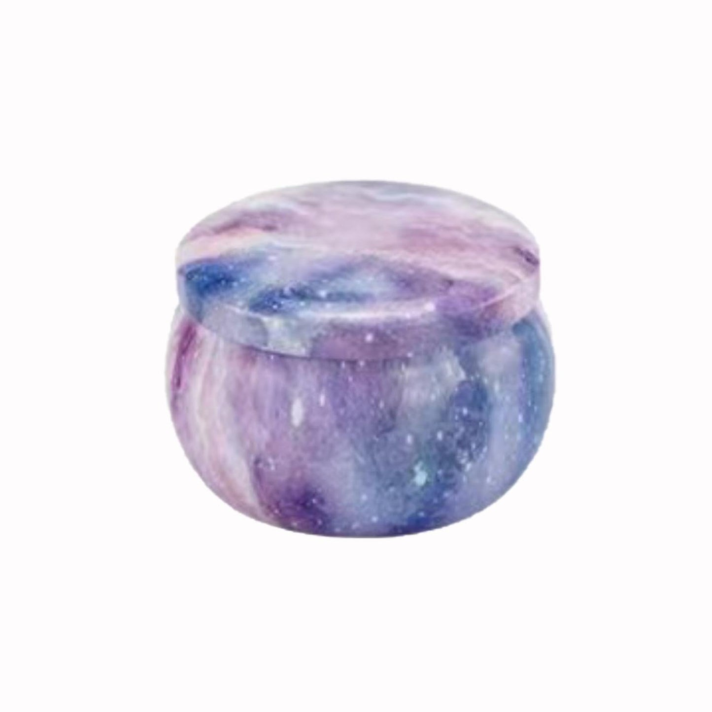 FWJUNHUYC Scented candle tin can drum metal packaging tinplate gift candy scented candle set tin box
