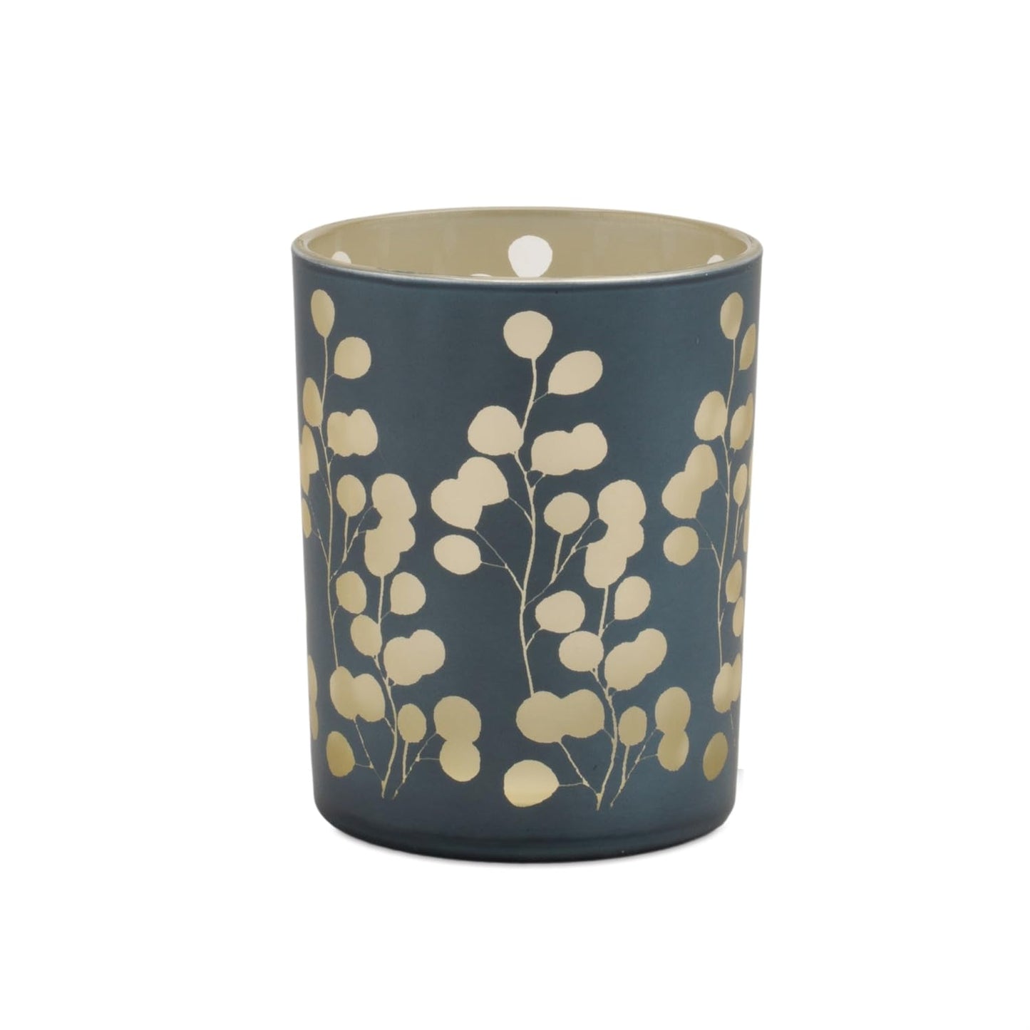Melrose International Candle Holder (Set of 2) 3.75" D x 5" H, 4.5" D x 7" H Glass